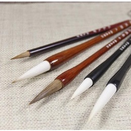 Chinese Writing Brush Mixed Hair Combo 5pcs