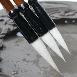 Exquisite Chinese Writing Brush Capra Hair B M S set 3 pezzi