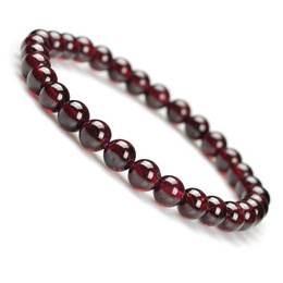 Natural Garnet Beads Bracelet 8mm x 25pcs