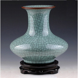 Jingdezhen ceramica antico forno crack apertura pezzo Classico Celadon vaso ornamenti moderni accessori per la casa Style7