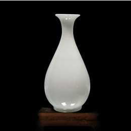 Jingdezhen fambe porcelæn & grå glaseret porcelæn vase & okho spring vase & porcelæn dekoration ornamenter
