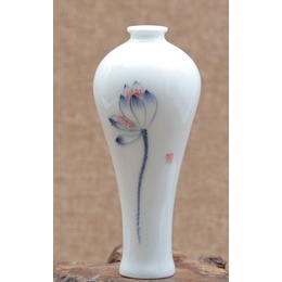 Jingdezhen jarrón de porcelana de cerámica hidropónico jarrón pequeño jarrón pintado a mano mini tamaño Style5