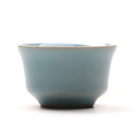Opening film Ru kung fu tea Binglie Longquan celadon ceramic single cup ; Style7
