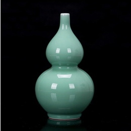 Porcelaine de Jingdezhen et types classiques de vases de glaçage verts de pois de la Chine; Style1