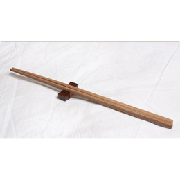 Alargue los palillos de bambú de los 30cm cabidos para el plato de frotamiento tres pares de cargados