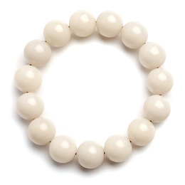 Bai Yu Bodhi lap beads bracelet