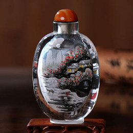 Ingenuity rhyme with Chinese characteristics crafts snuff bottles