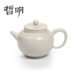 Grasses ash glaze teapot