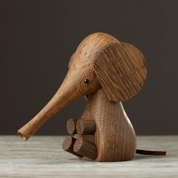 Elemente de mobilier pentru elefanți din lemn masiv decorațiuni pentru copii camera de zi decorațiuni pentru păpuși de animale