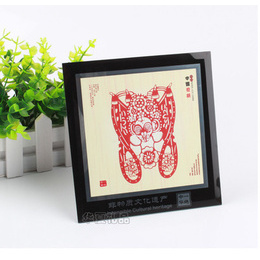 Çin kağıt kesiği dekoratif boyama Sun Wukong