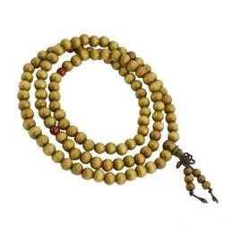Haute qualité 108 sanders perles de prière bouddhiste main chaîne nouveau bracelet exorcisant 6mm