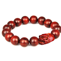 Pterocarpus santalinus Wealth Attraction Beads 15mm