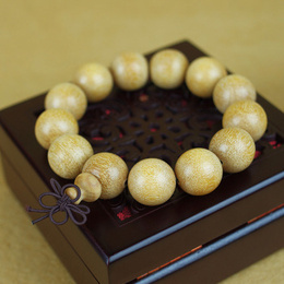Spun Gold Dalbergia High Density Buddha Beads 18mm