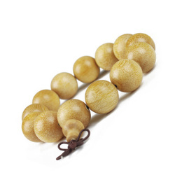 Spun Gold Dalbergia High Density Buddha Beads 20mm