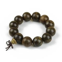 Aged Tiger Skin High Density Clean Tiger Skin Vein Buddha Beads 15mm