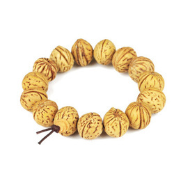 Exquisite Walnut Original Design Beads Bracelet 15pcs x 15mm