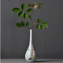 Jingdezhen Ornements en céramique ornements en porcelaine, petit vase décoré à la main Style2