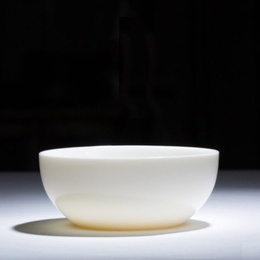 Dehua porcelán a šest typů keramického bílého kung fu šálku čaje; Style5 pohár na spokojenost