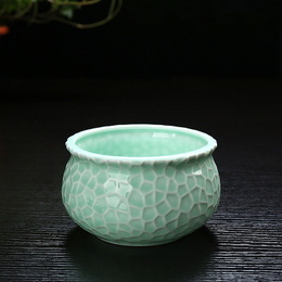 Celadon květináč a sukulentní květináč a ručně malovaný porcelán Lotus Style6