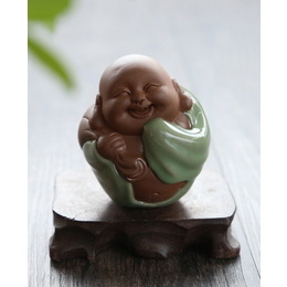 Eight happiness Buddha shape tea favour ; Style6 Chock full Buddha