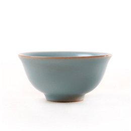 Opening film Ru kung fu tea Binglie Longquan celadon ceramic single cup ; Style8