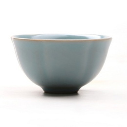 Opening film Ru kung fu tea Binglie Longquan celadon ceramic single cup