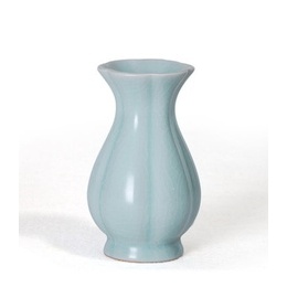 Jarrones de cerámica adornos de mesa, apertura de la película jarrón Ru; Style1