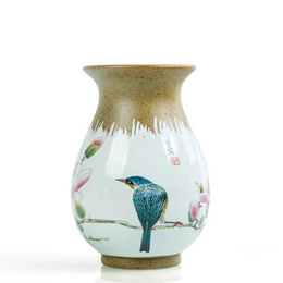 Ornements de mode décorations pour la maison créatives, petits vases faits à la main, poterie et porcelaine vase aboral; Style3