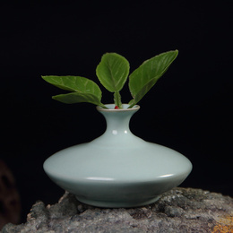 Ornements de vases en céramique Ru, vases de culture de l′eau, artisanat de vase rétro, décorations pour la maison; Style6