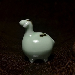 Longquan celadon cartoon sheep ornamentos decoram brinquedos para crianças; Style3