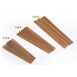 Allonger les baguettes de bambou de 36cm adaptées au plat de friction trois paires de chargé