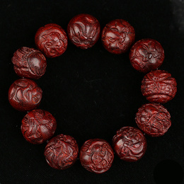 Rosewood Zodiac engraving bracelets