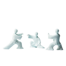 Chinese Tai Chi Zen ceramic ornaments