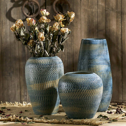 Estilo europeo de la sala de estar de cerámica decoración de la mesa flor
