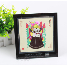 Handmade paper cut picture paper frame decoration