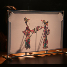 Chinese characteristics Shadow play toy set Peking opera