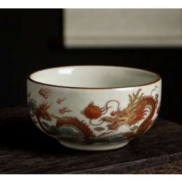 Color-changing Ru Porcelain Tea Cup Color-changing Ru Porcelain Tea Cup