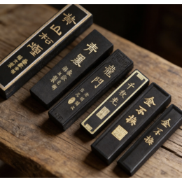 Hu Kaiwen Oil-Soot Ink Stick (1 Liang), &prime;Gold Not Exchange&prime;