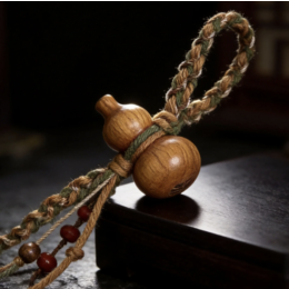New Chinese Style Natural Gourd Bag Charm