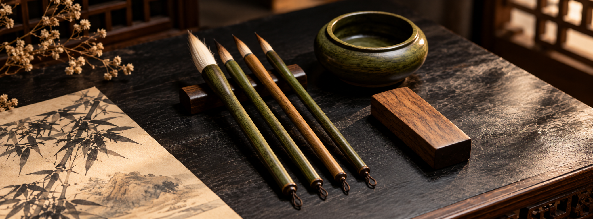  Chinese Scholar's Four Jewels
