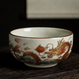 Color-changing Ru Porcelain Tea Cup