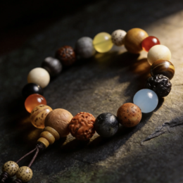 Multi Bodhi Seed (18-Seed) Wrist Mala