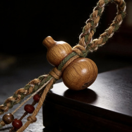 New Chinese Style Natural Gourd Bag Charm